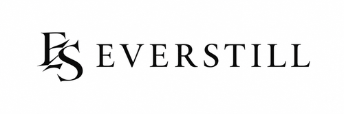 The Everstill brand logo in black serif lettering on a solid white background.